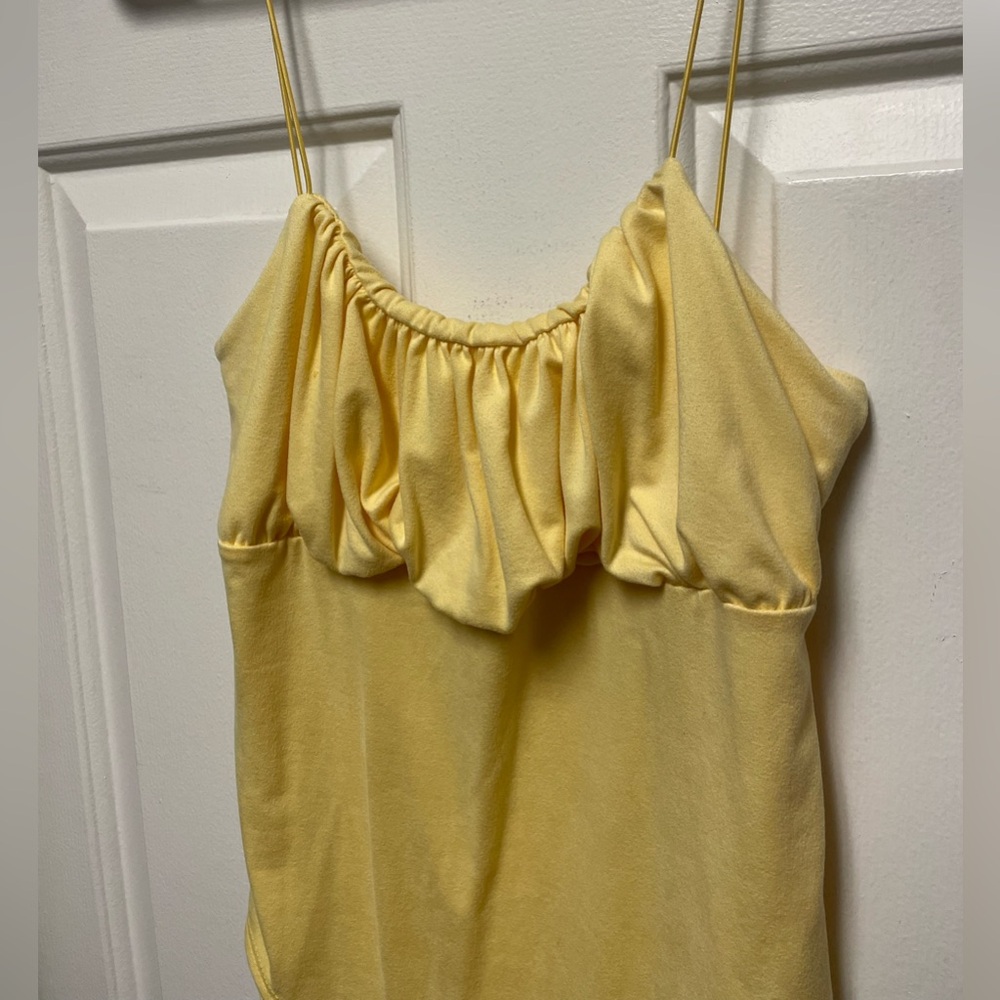 Spaghetti strap bodysuit